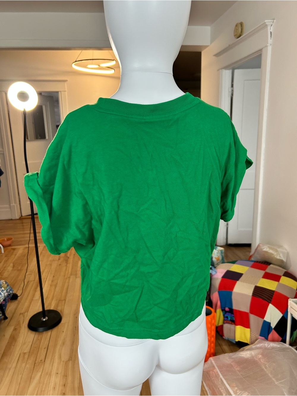 Adidas Green T-Shirt - Picture 3 of 4